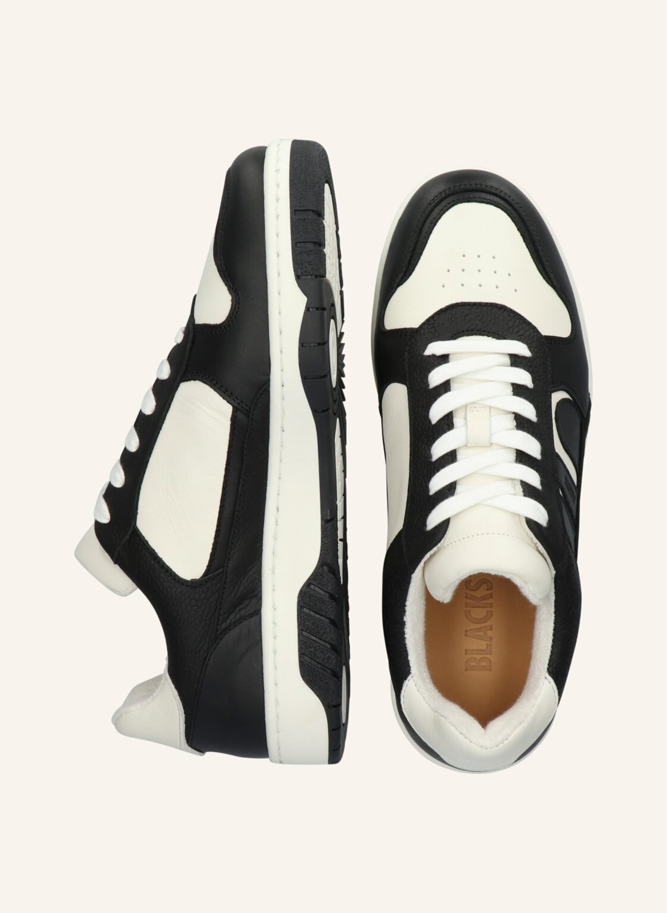 BLACKSTONE Sneaker: WEISS