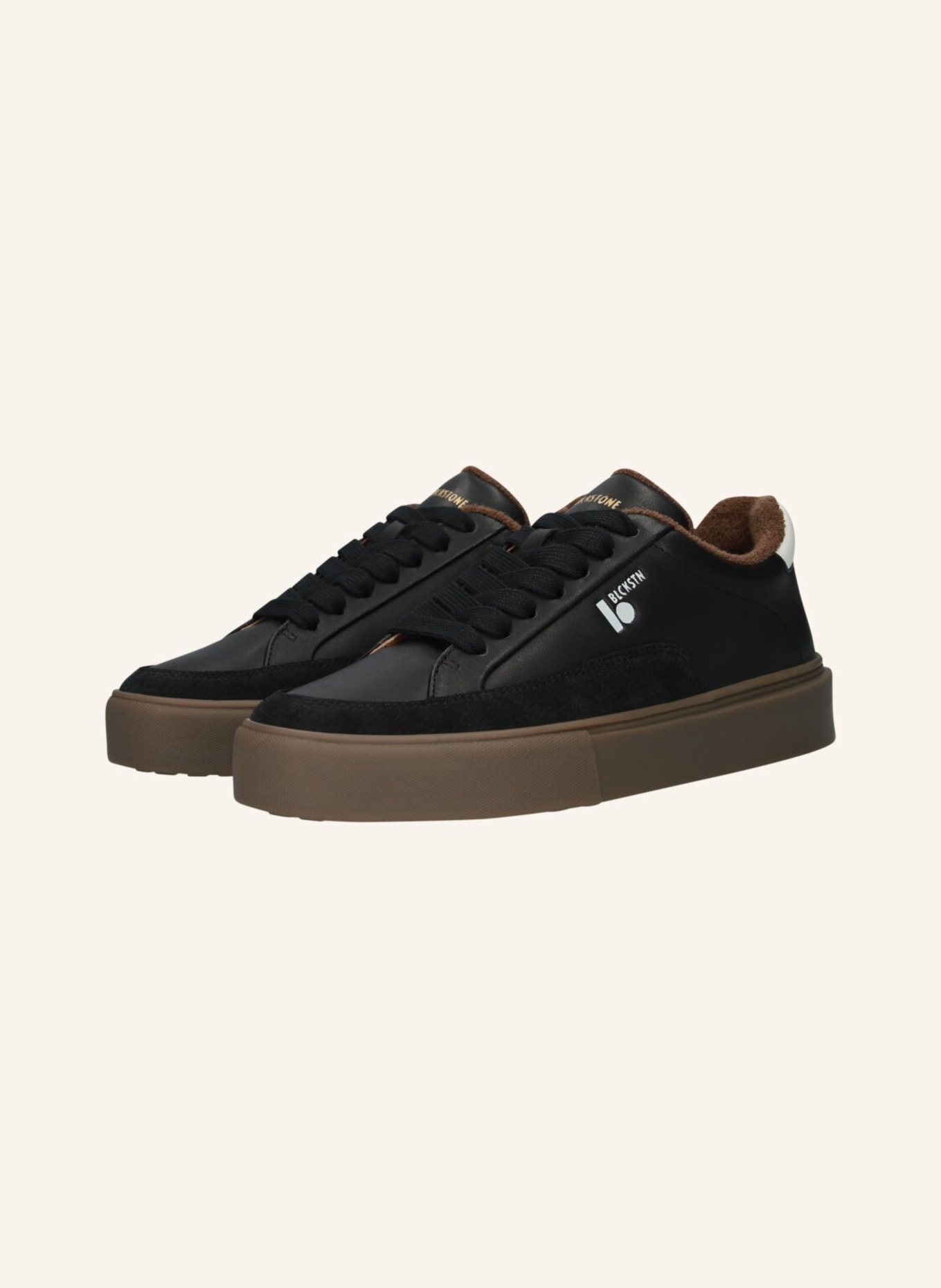 BLACKSTONE Sneaker: SCHWARZ