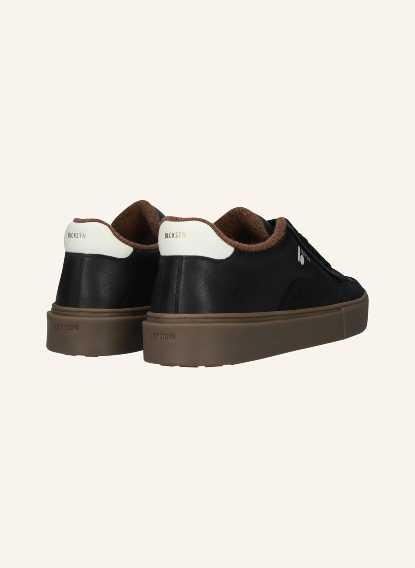 BLACKSTONE Sneaker: SCHWARZ