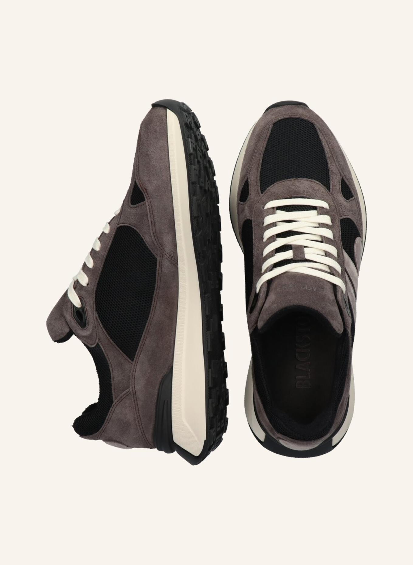 BLACKSTONE Sneaker: GRAU