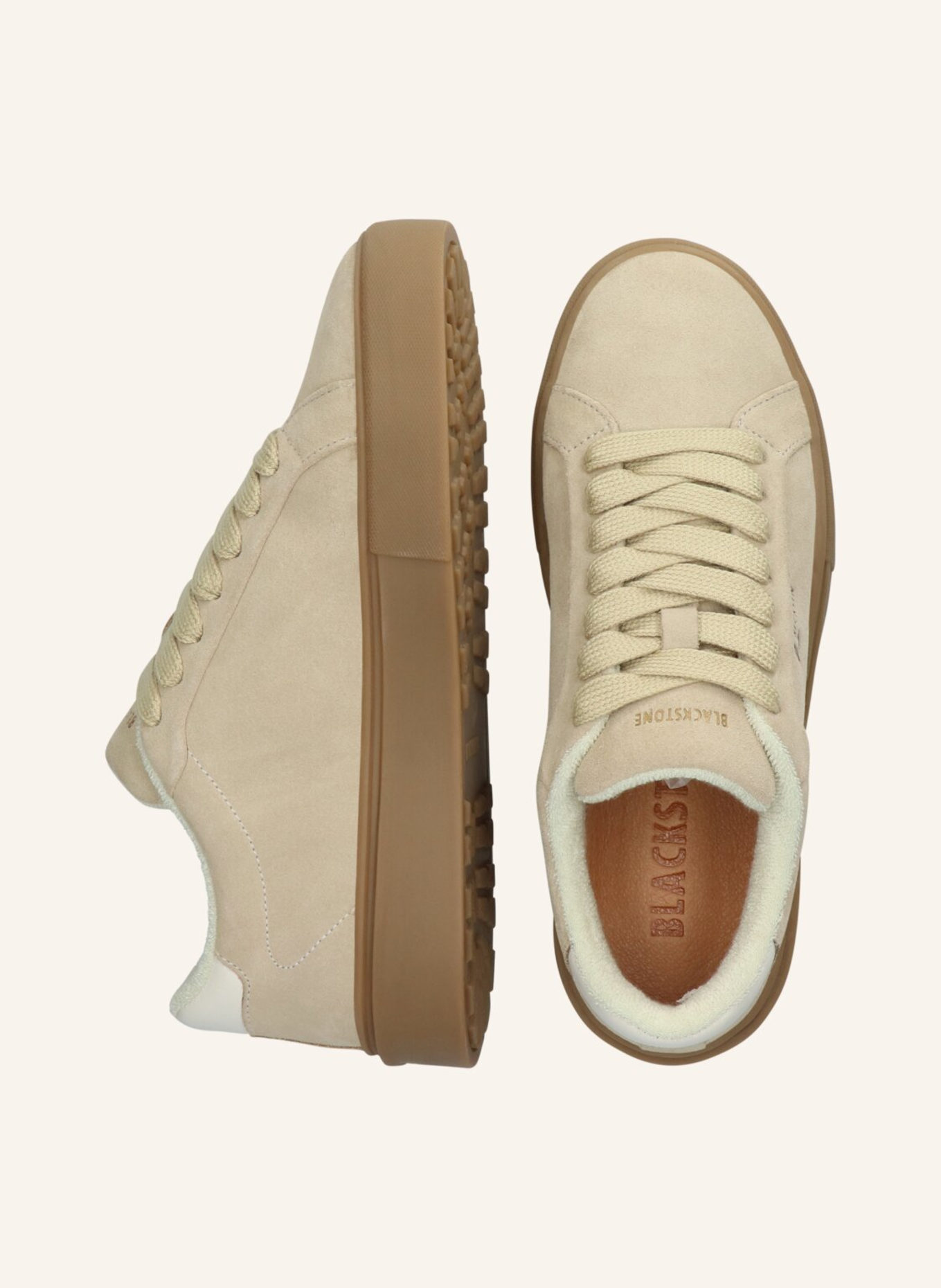 BLACKSTONE Sneaker: BEIGE