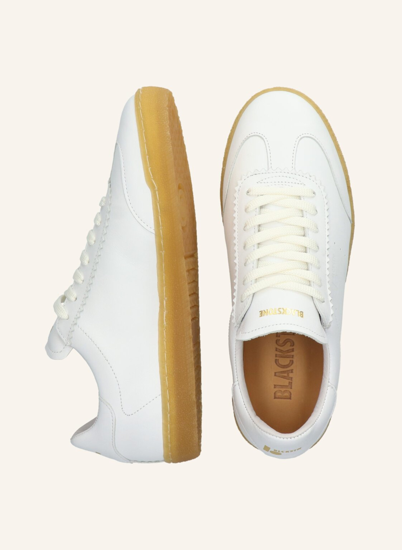 BLACKSTONE Sneaker: WEISS