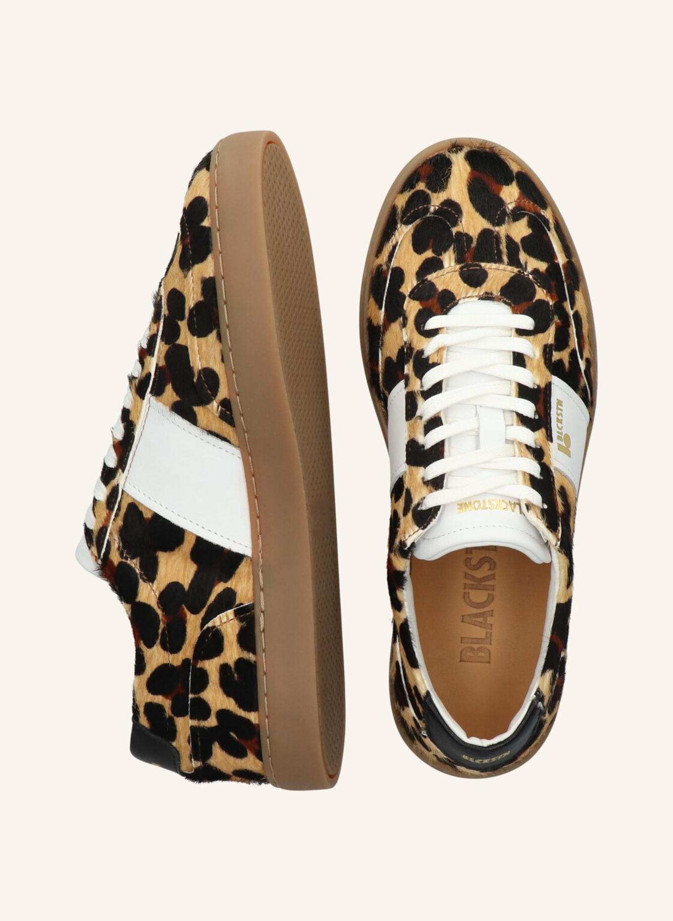 BLACKSTONE Sneaker: HELLBRAUN