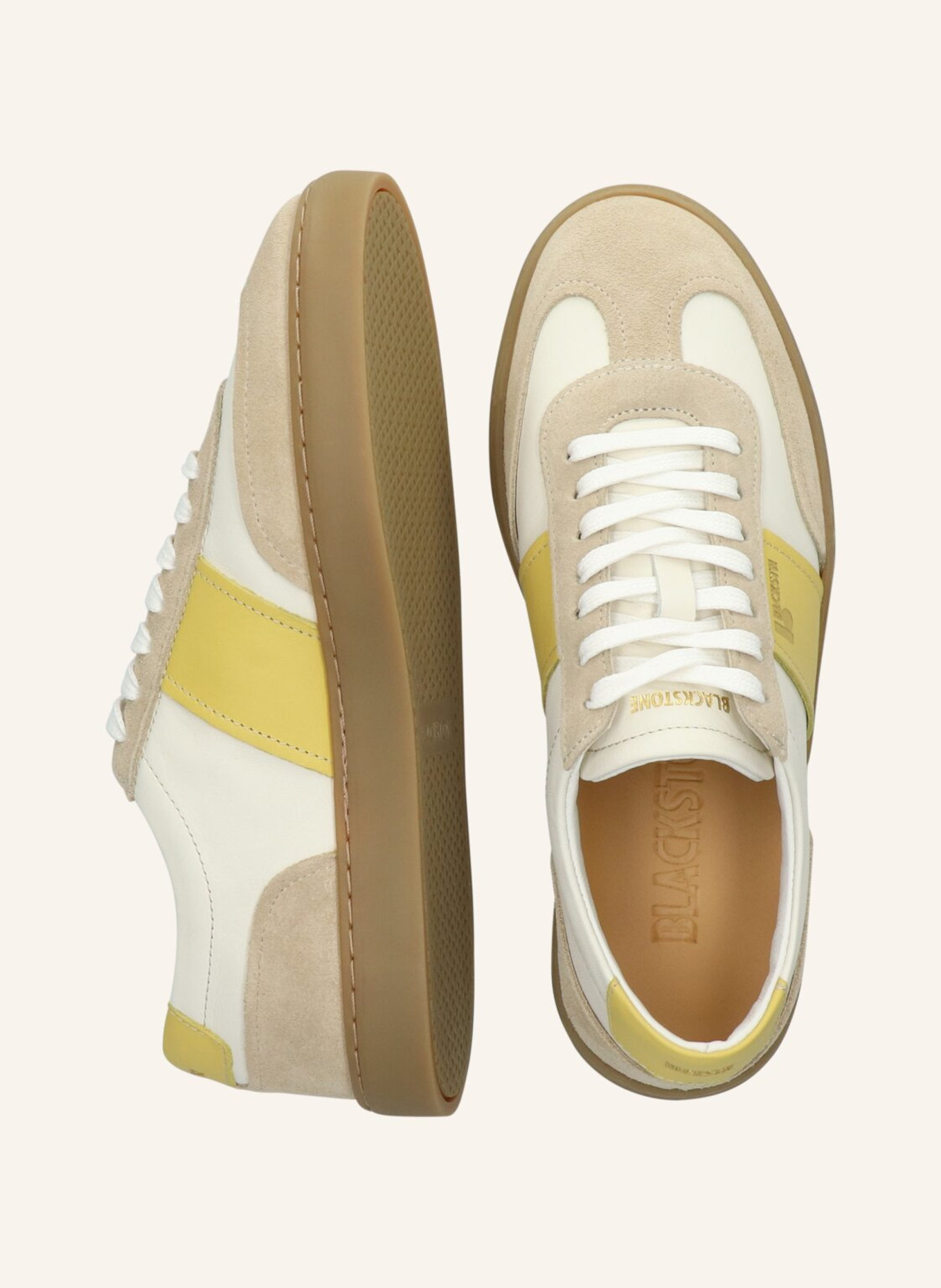 BLACKSTONE Sneaker: WEISS