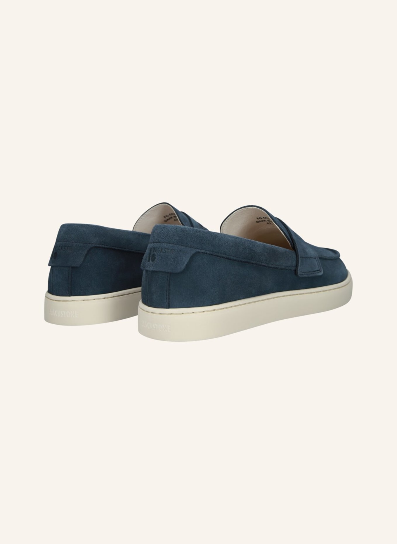 BLACKSTONE Slip-ons: DUNKELBLAU