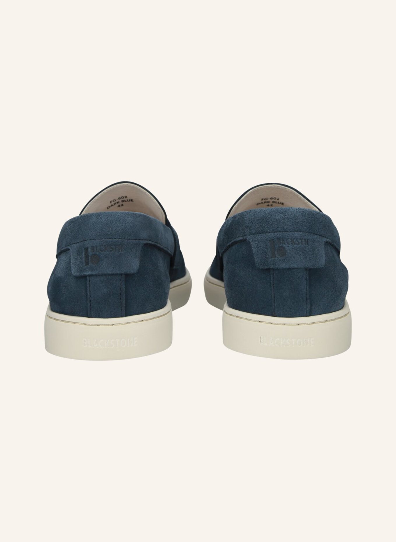 BLACKSTONE Slip-ons: DUNKELBLAU
