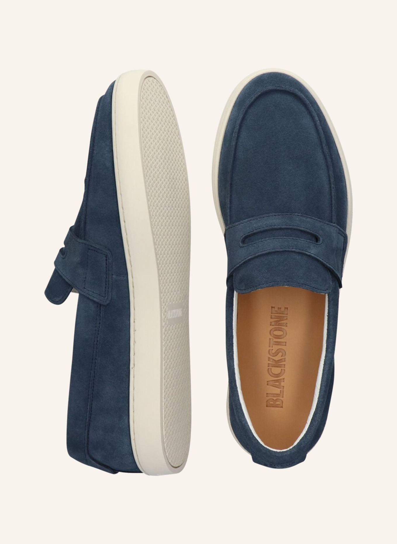 BLACKSTONE Slip-ons: DUNKELBLAU
