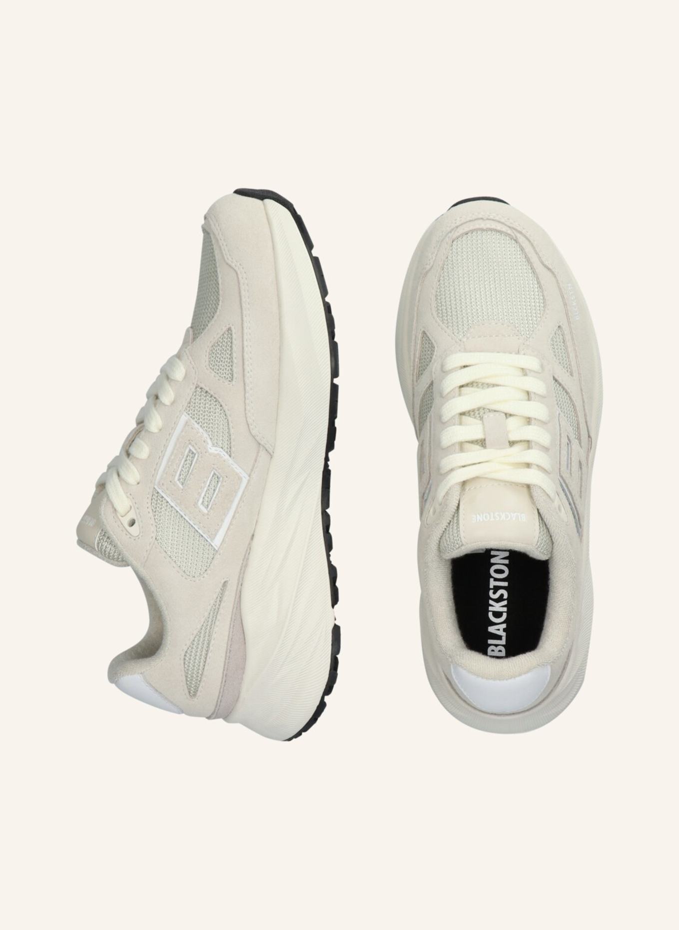 BLACKSTONE Sneaker: GRAU