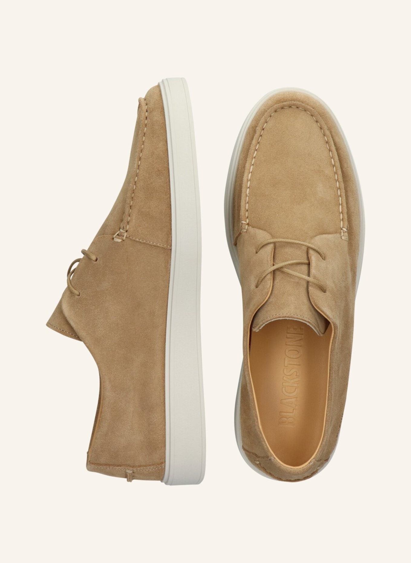 BLACKSTONE Sneaker: HELLBRAUN
