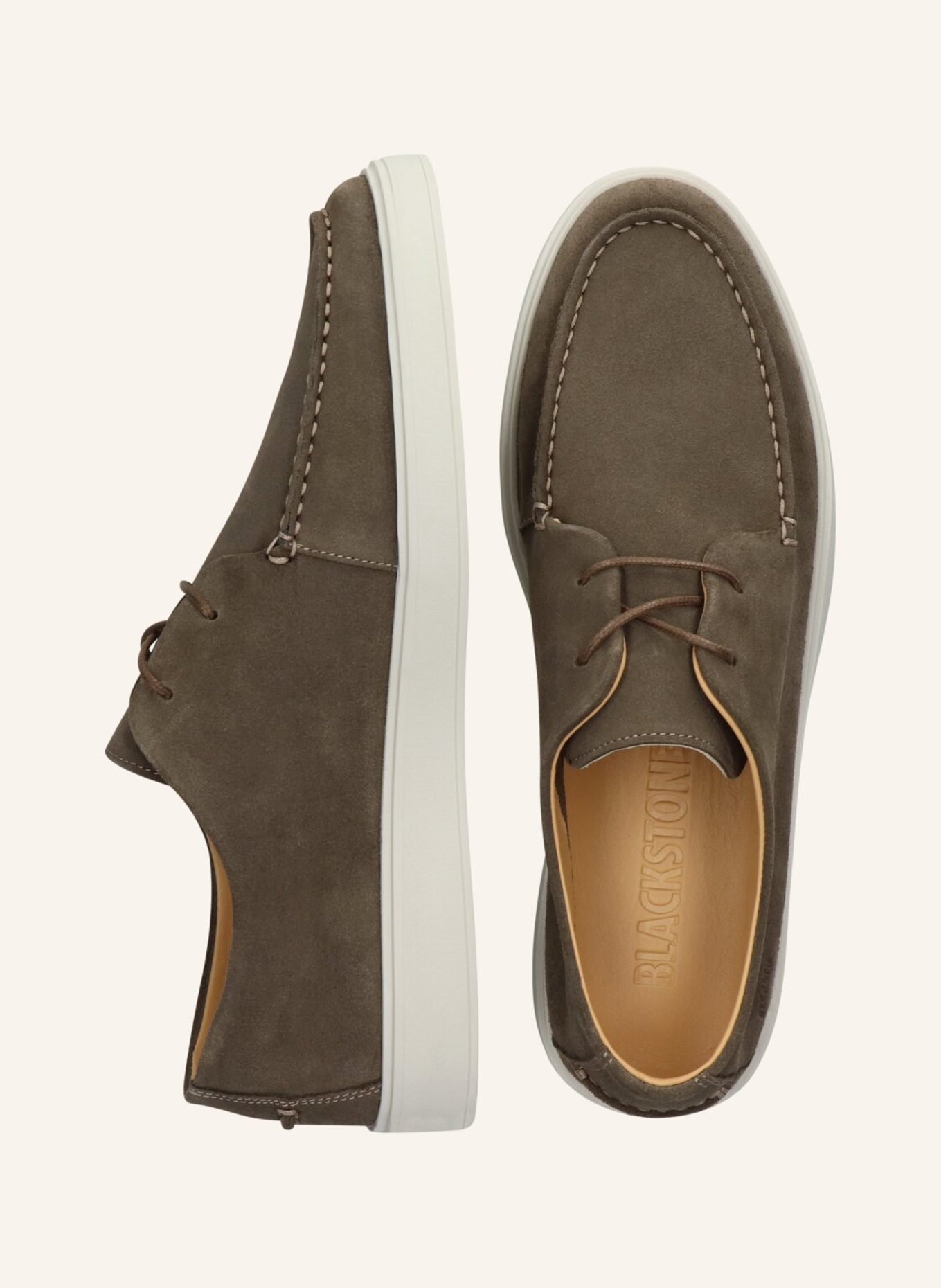 BLACKSTONE Sneaker: DUNKELBRAUN