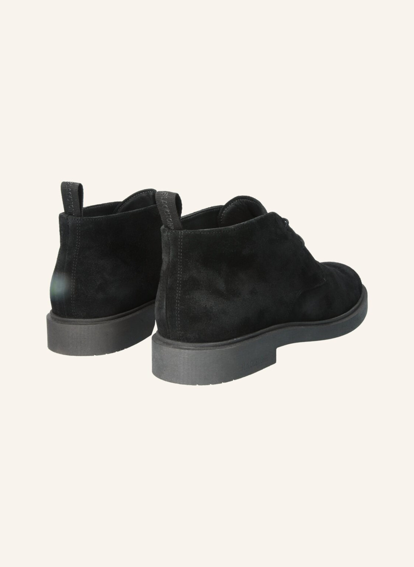 BLACKSTONE Desert boots: SCHWARZ