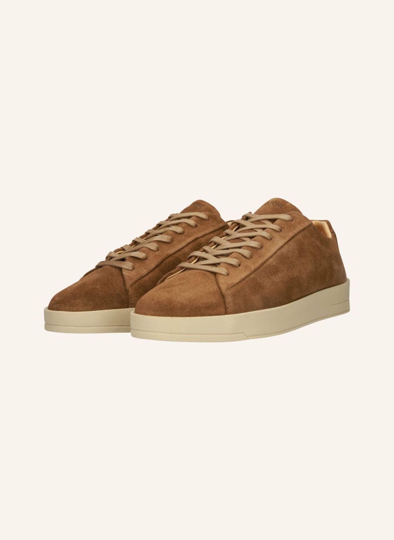 BLACKSTONE Sneaker: HELLBRAUN