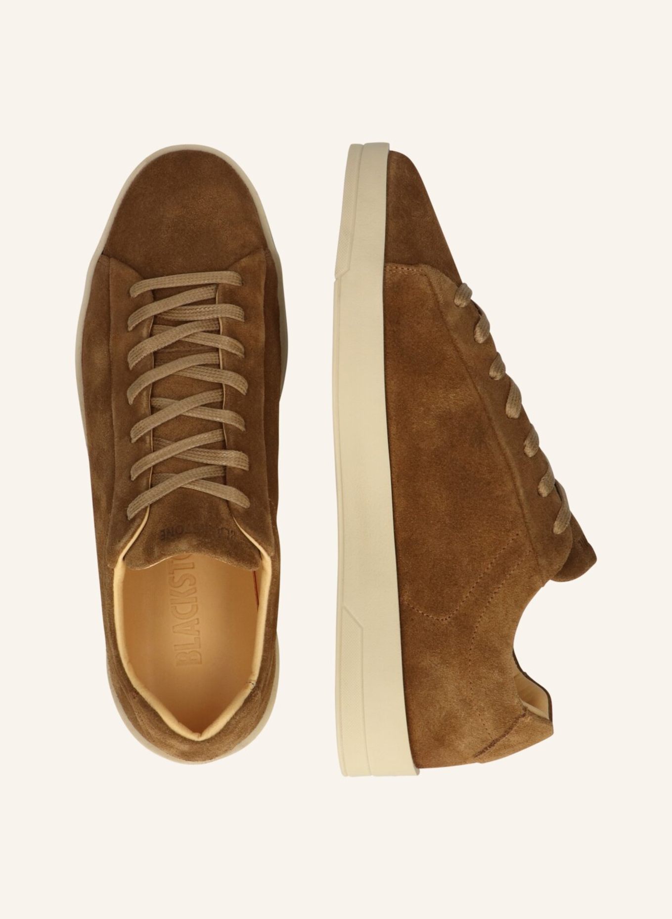 BLACKSTONE Sneaker: HELLBRAUN