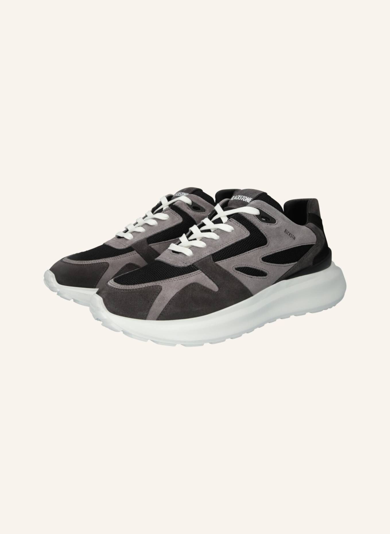 BLACKSTONE Sneaker: GRAU