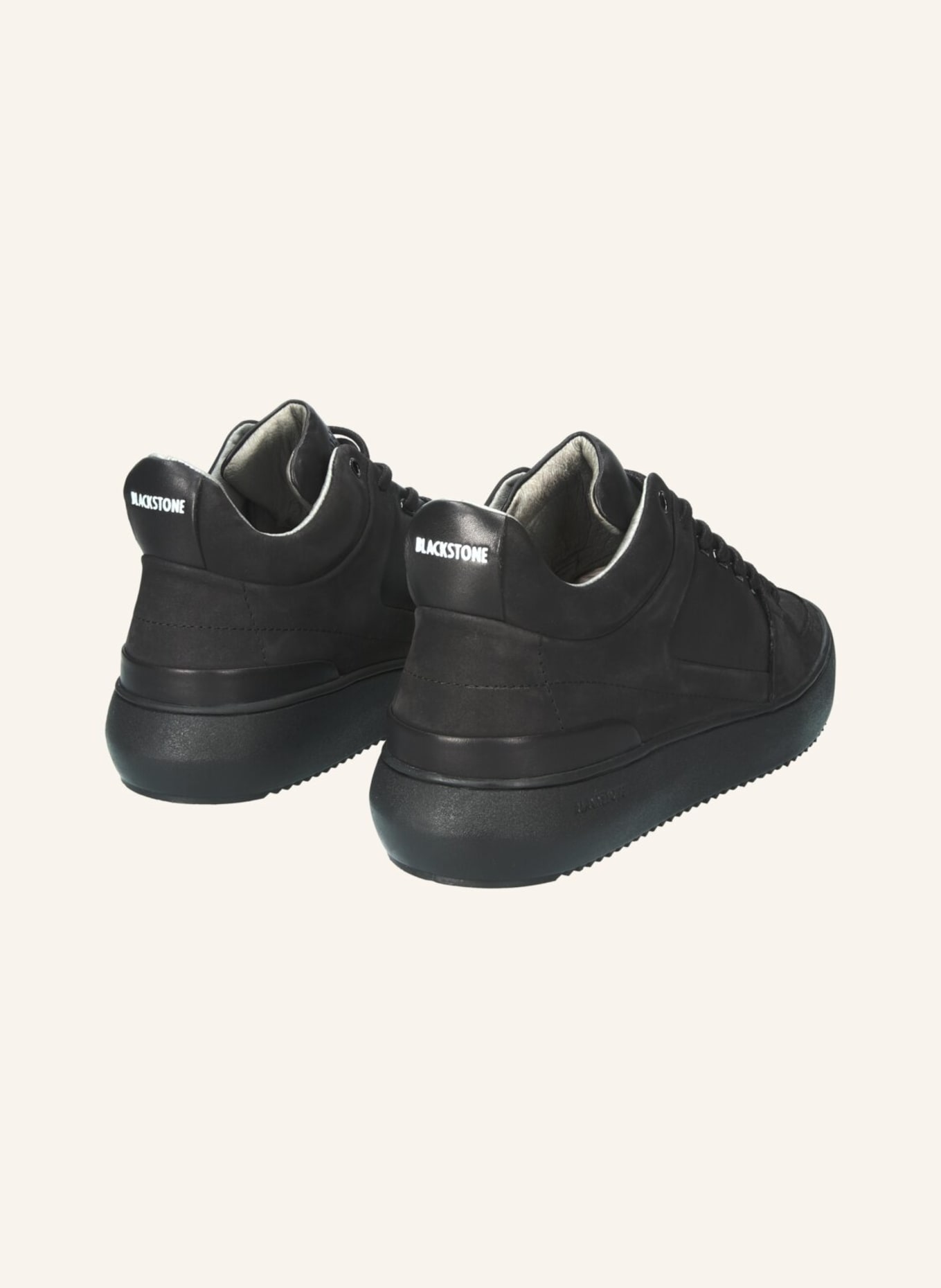 BLACKSTONE Sneaker: SCHWARZ