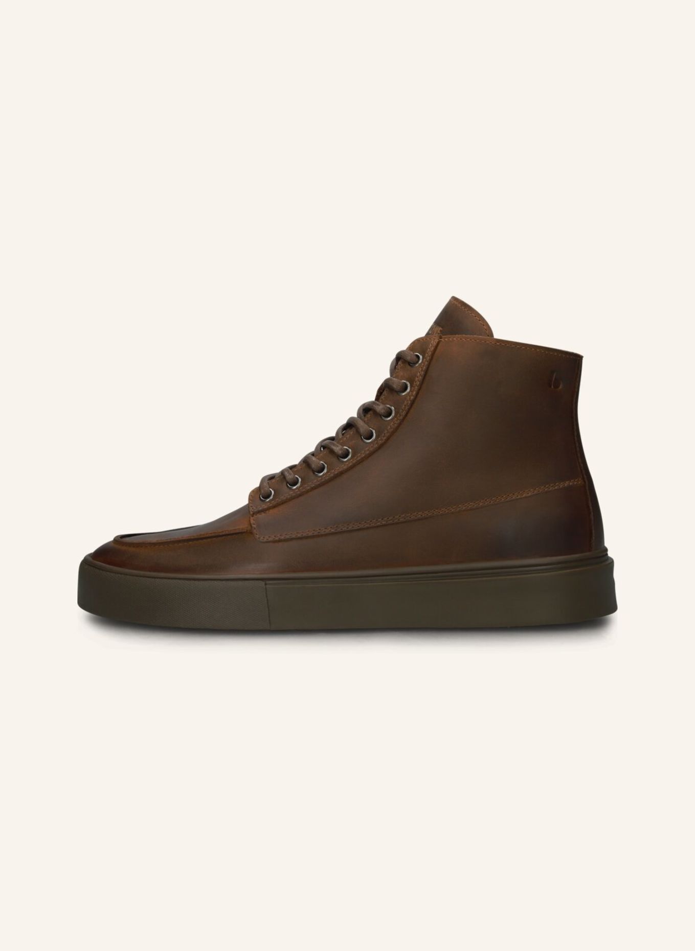 BLACKSTONE Sneaker: DUNKELBRAUN