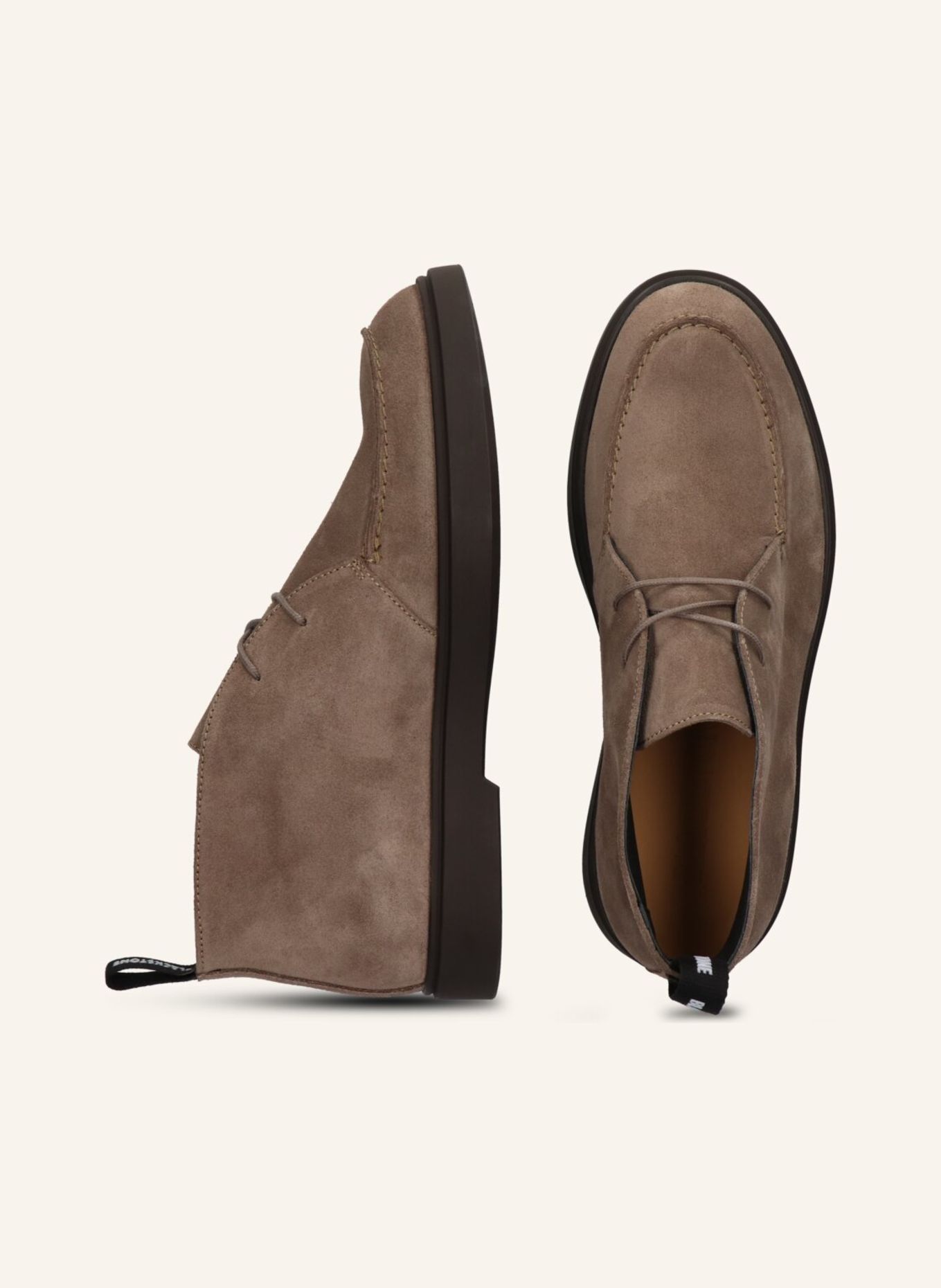 BLACKSTONE Desert boots: BRAUN