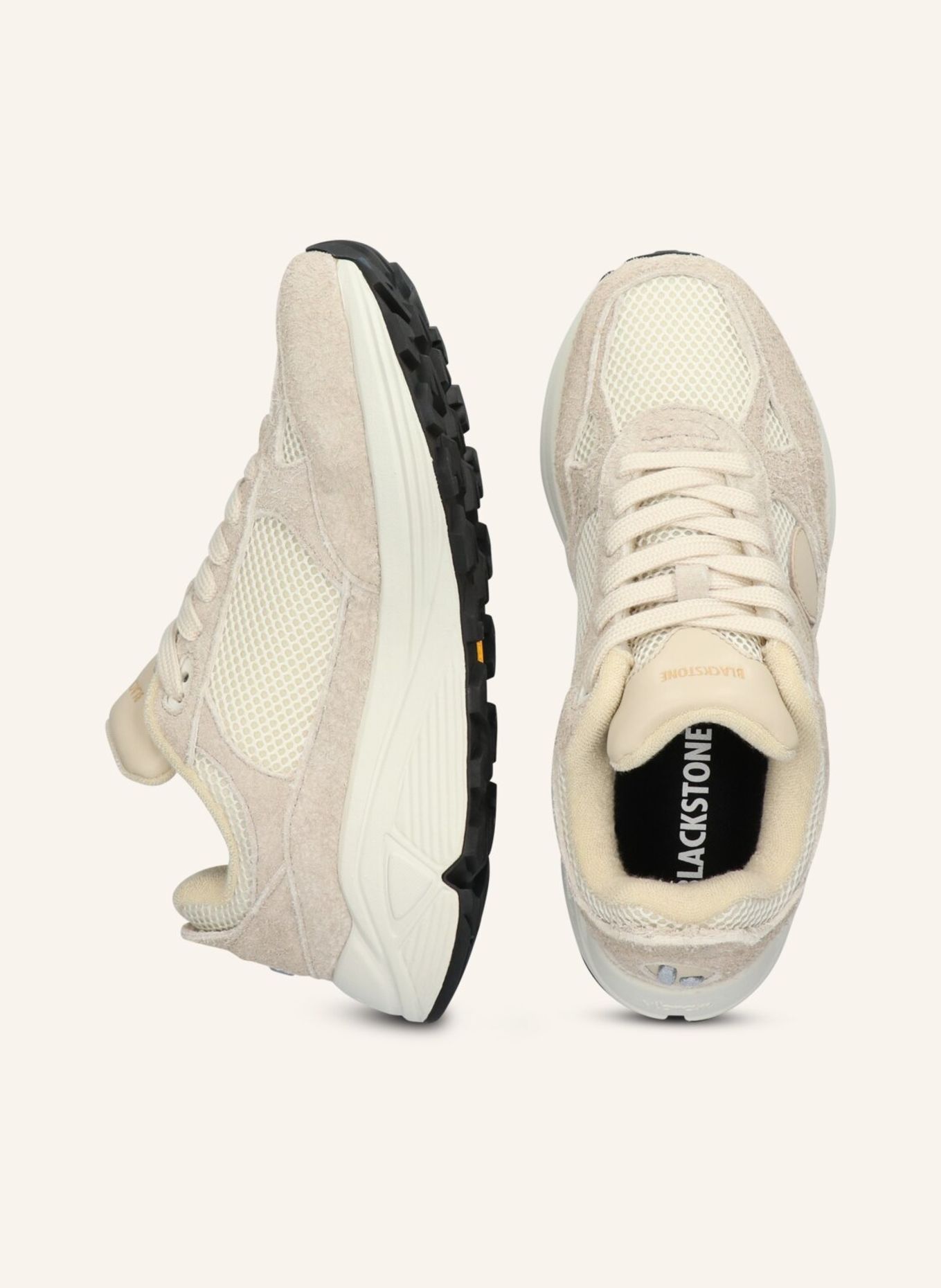 BLACKSTONE Sneaker: GRAU