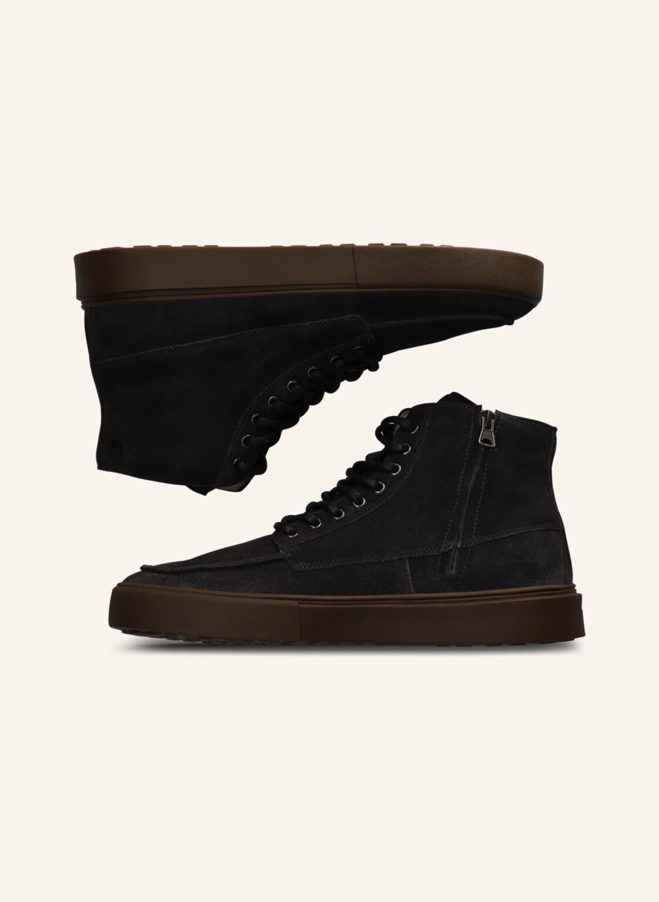 BLACKSTONE Sneaker: DUNKELGRAU