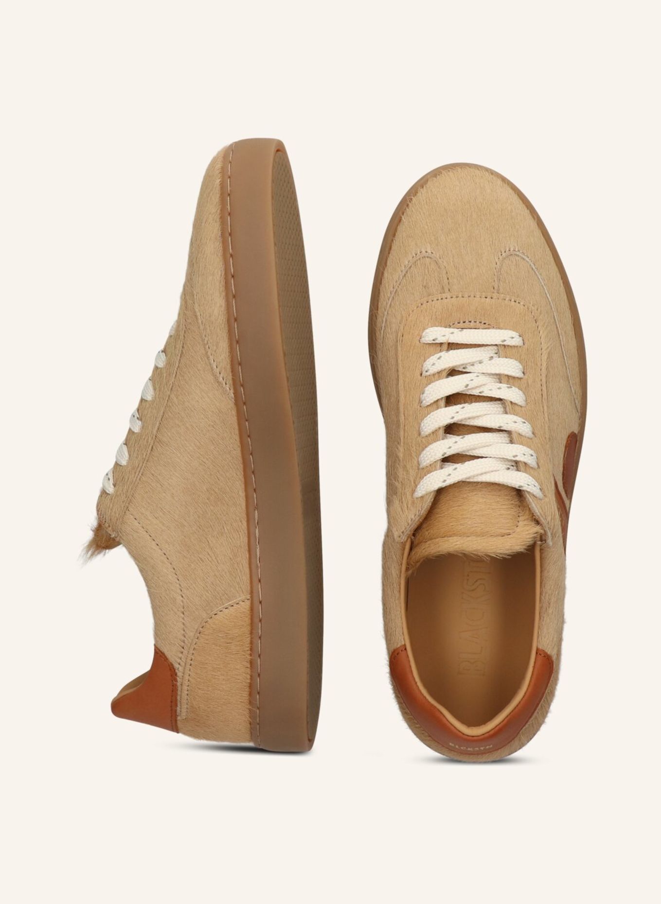 BLACKSTONE Sneaker: HELLBRAUN