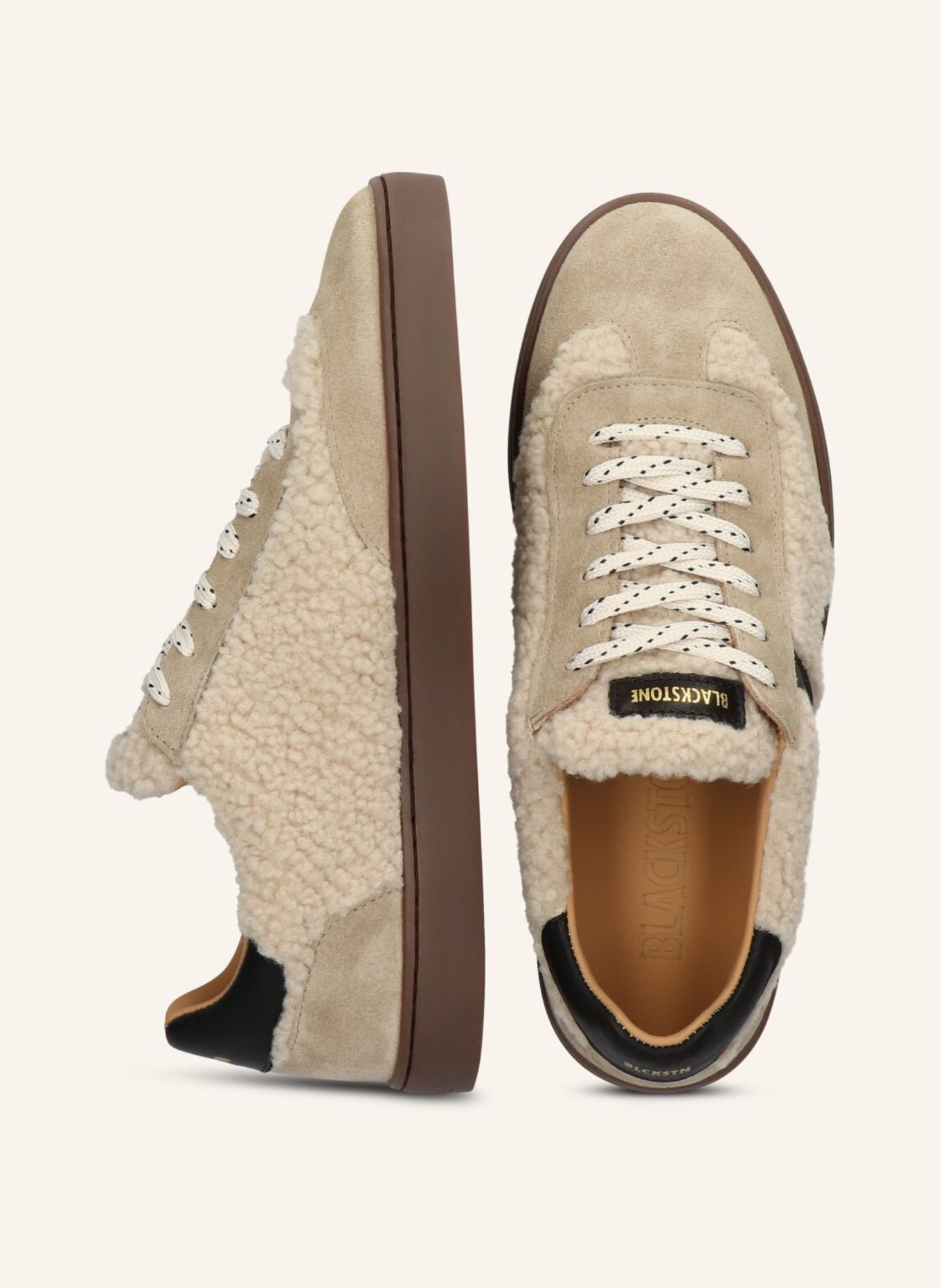 BLACKSTONE Sneaker: BEIGE