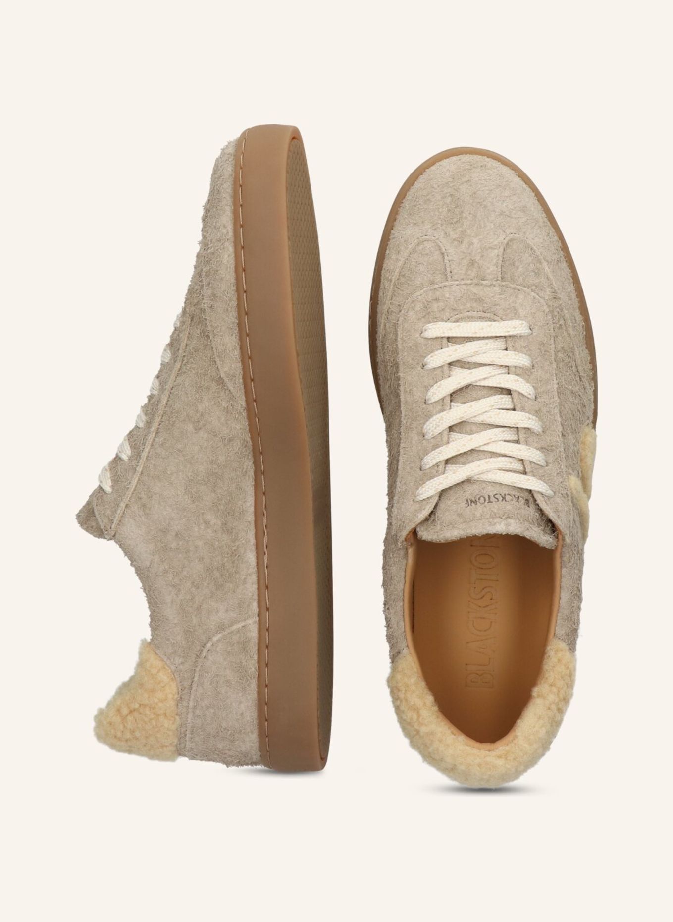 BLACKSTONE Sneaker: GRAU