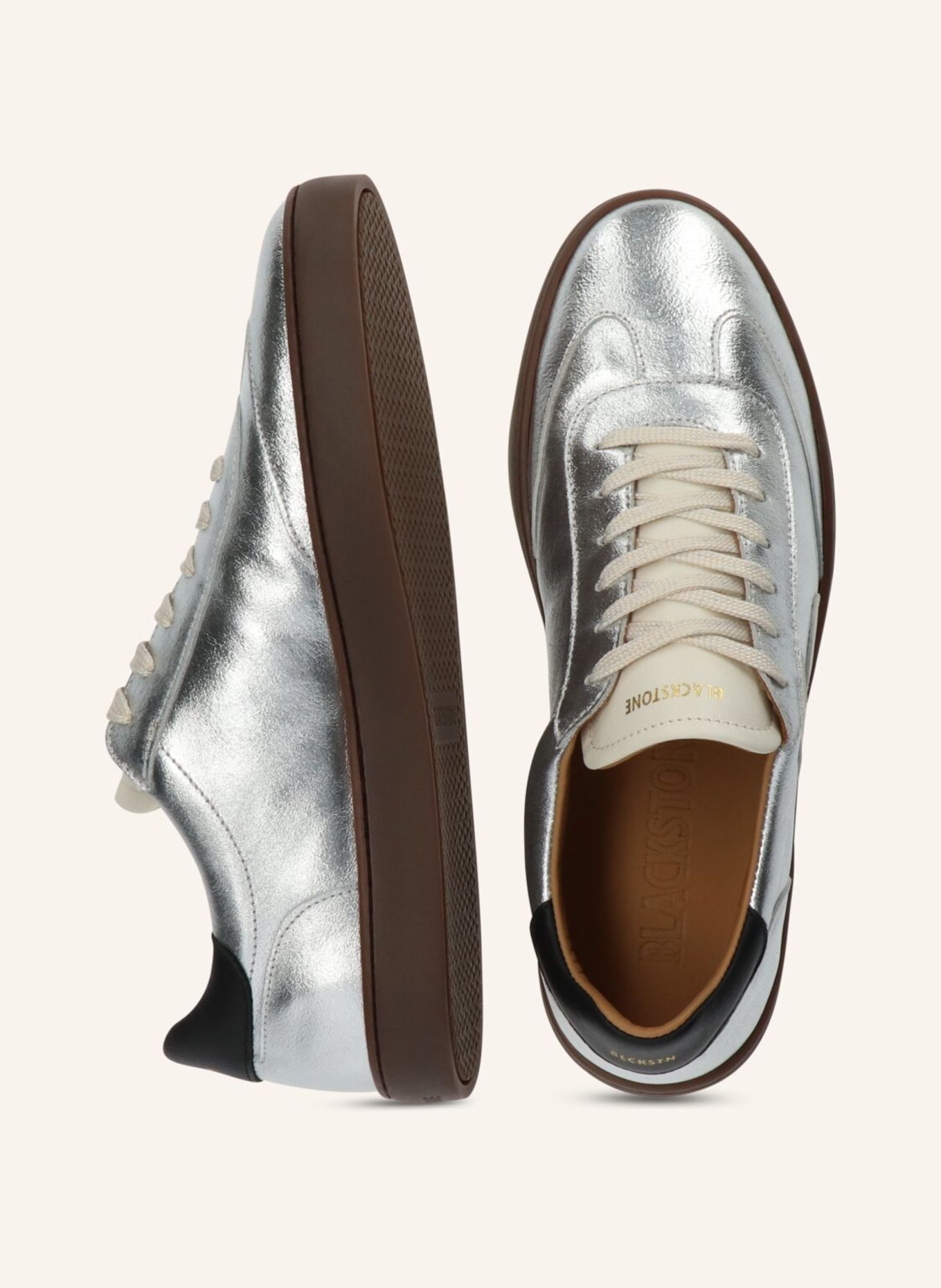 BLACKSTONE Sneaker: SILBER
