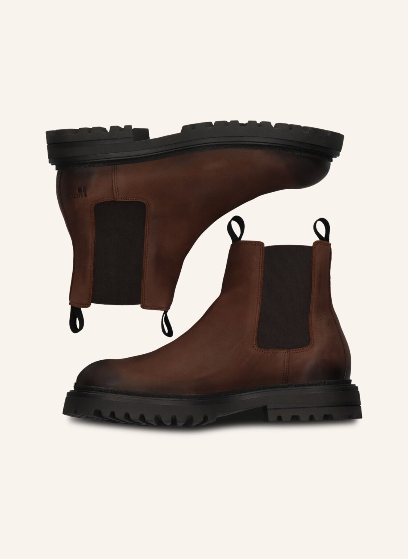 BLACKSTONE Chelsea-Boots: DUNKELBRAUN