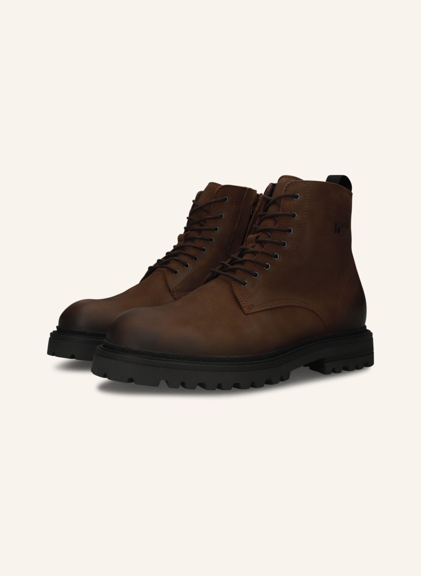 BLACKSTONE Schnürboots: DUNKELBRAUN
