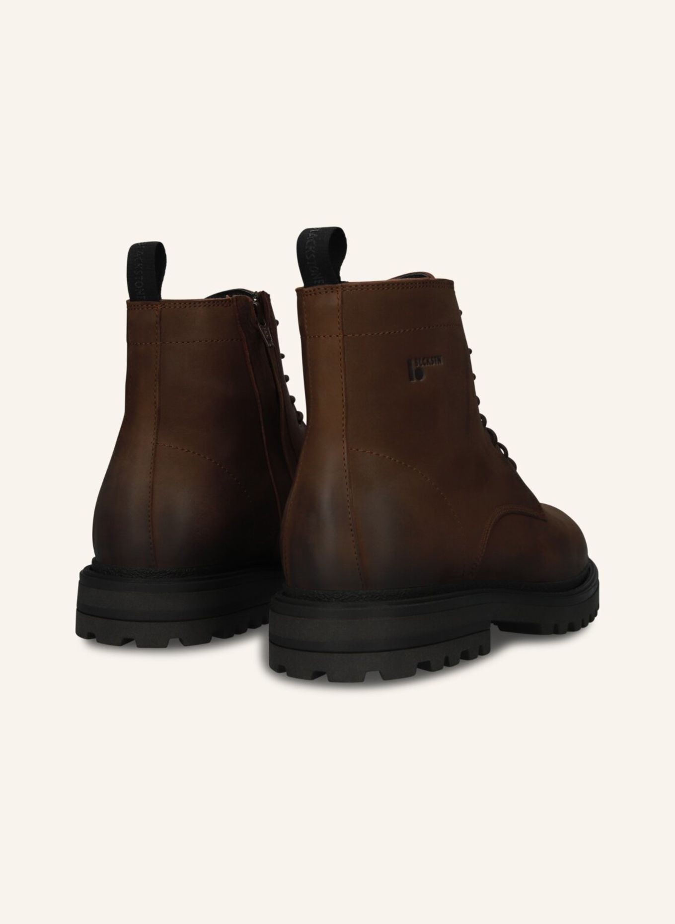 BLACKSTONE Schnürboots: DUNKELBRAUN