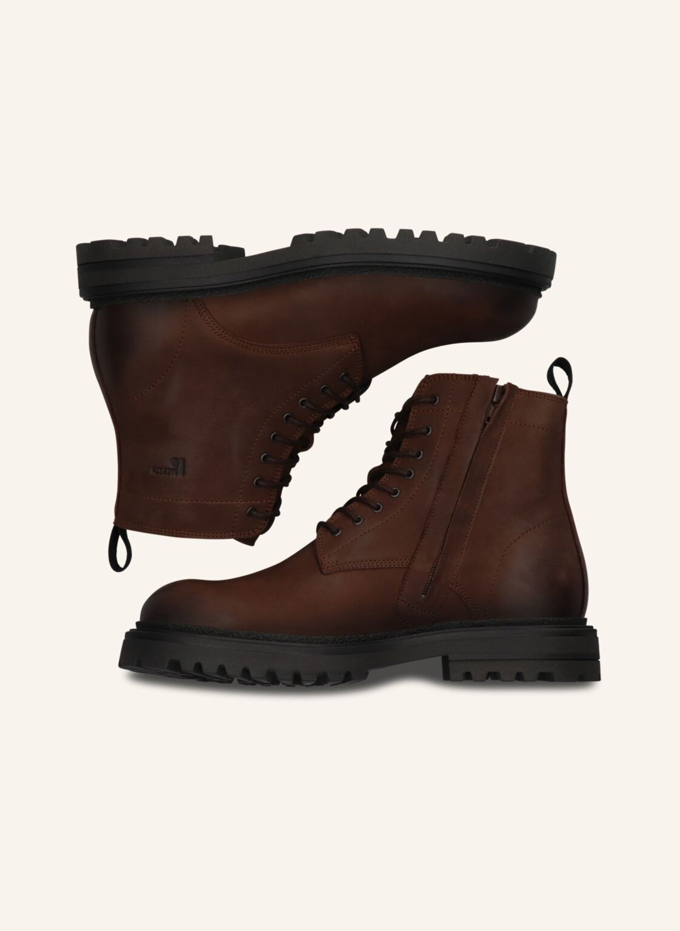 BLACKSTONE Schnürboots: DUNKELBRAUN