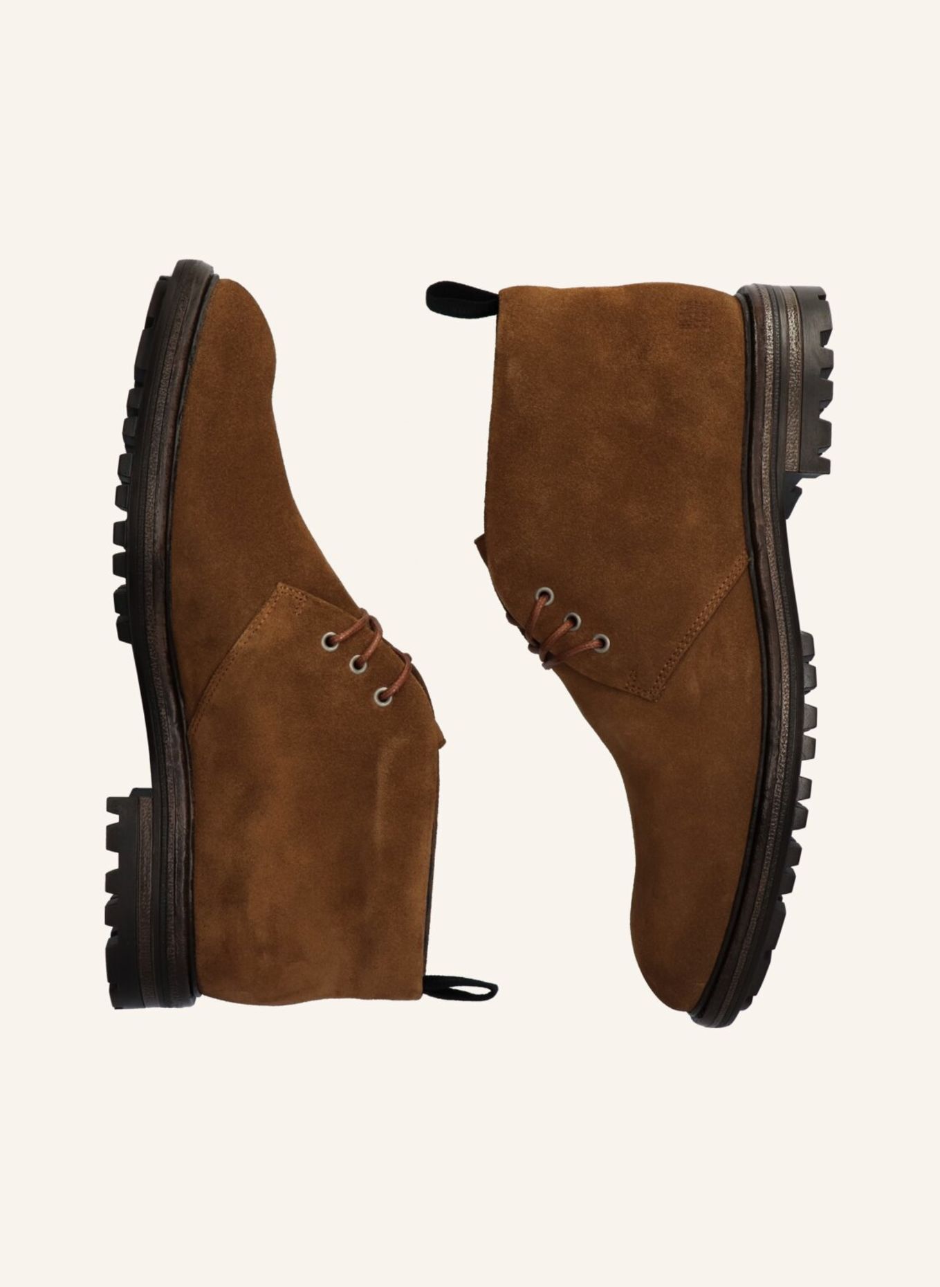 BLACKSTONE Desert boots: BRAUN