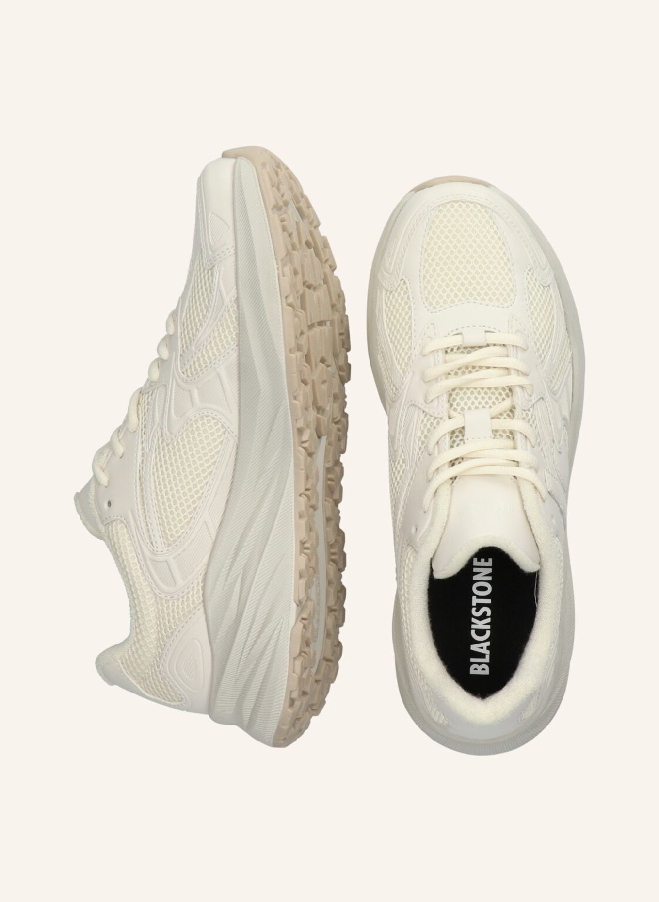BLACKSTONE Sneaker: WEISS