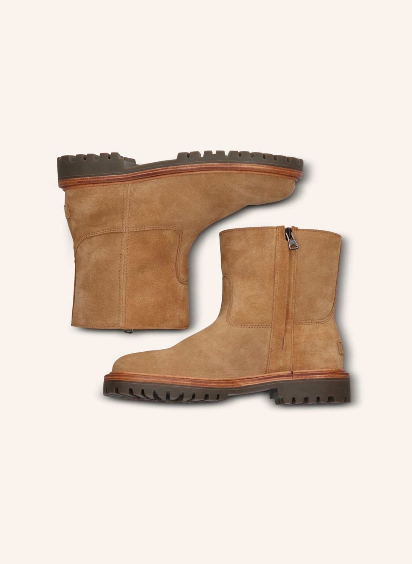 BLACKSTONE Schnürboots: HELLBRAUN