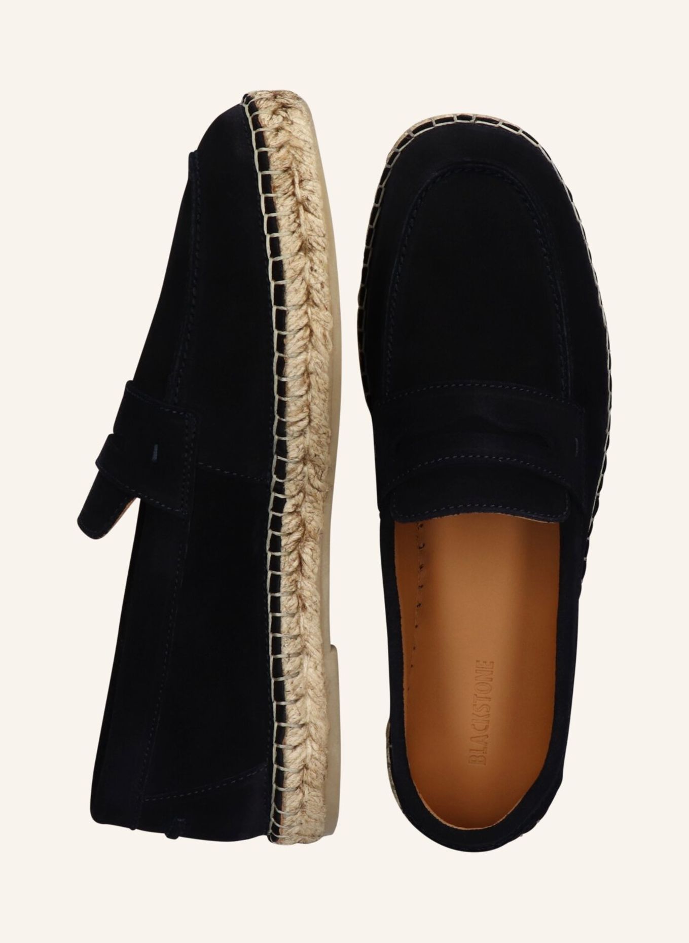 BLACKSTONE Slip-ons: DUNKELBLAU
