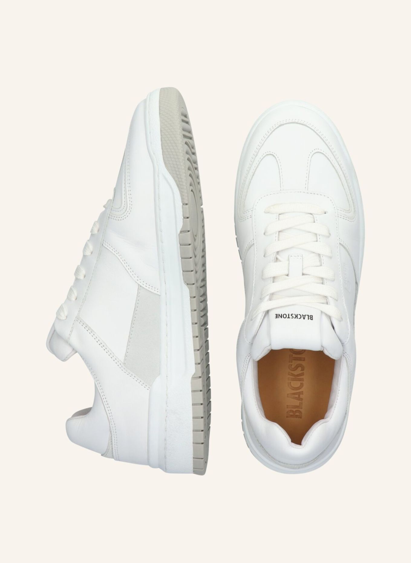 BLACKSTONE Sneaker: WEISS