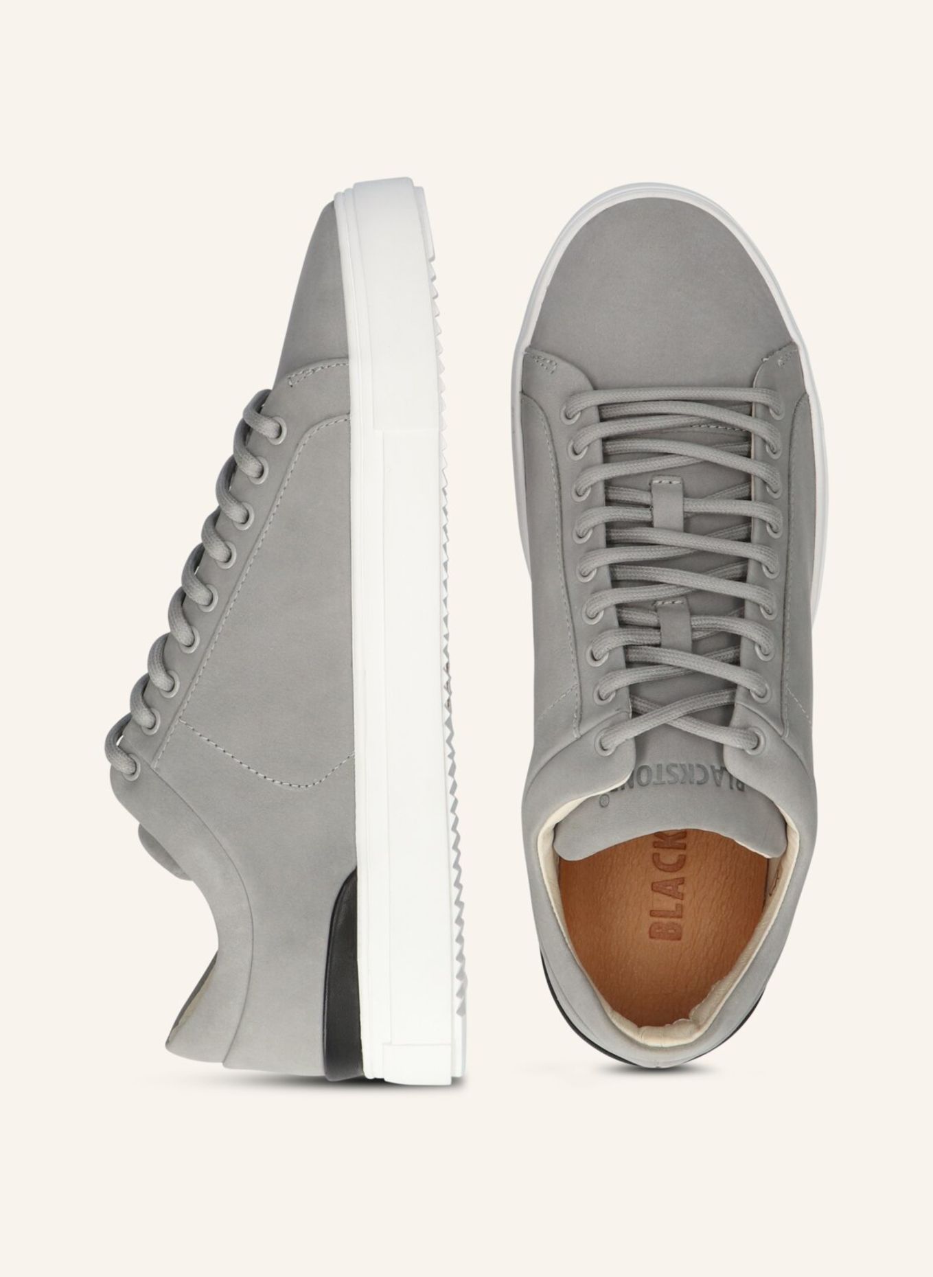 BLACKSTONE Sneaker: GRAU