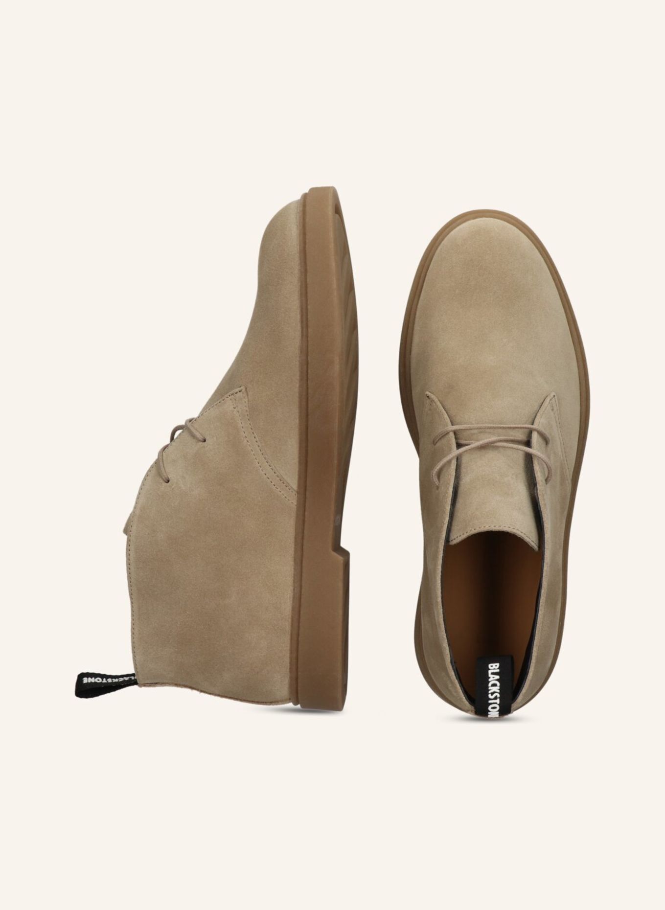 BLACKSTONE Desert boots: BEIGE