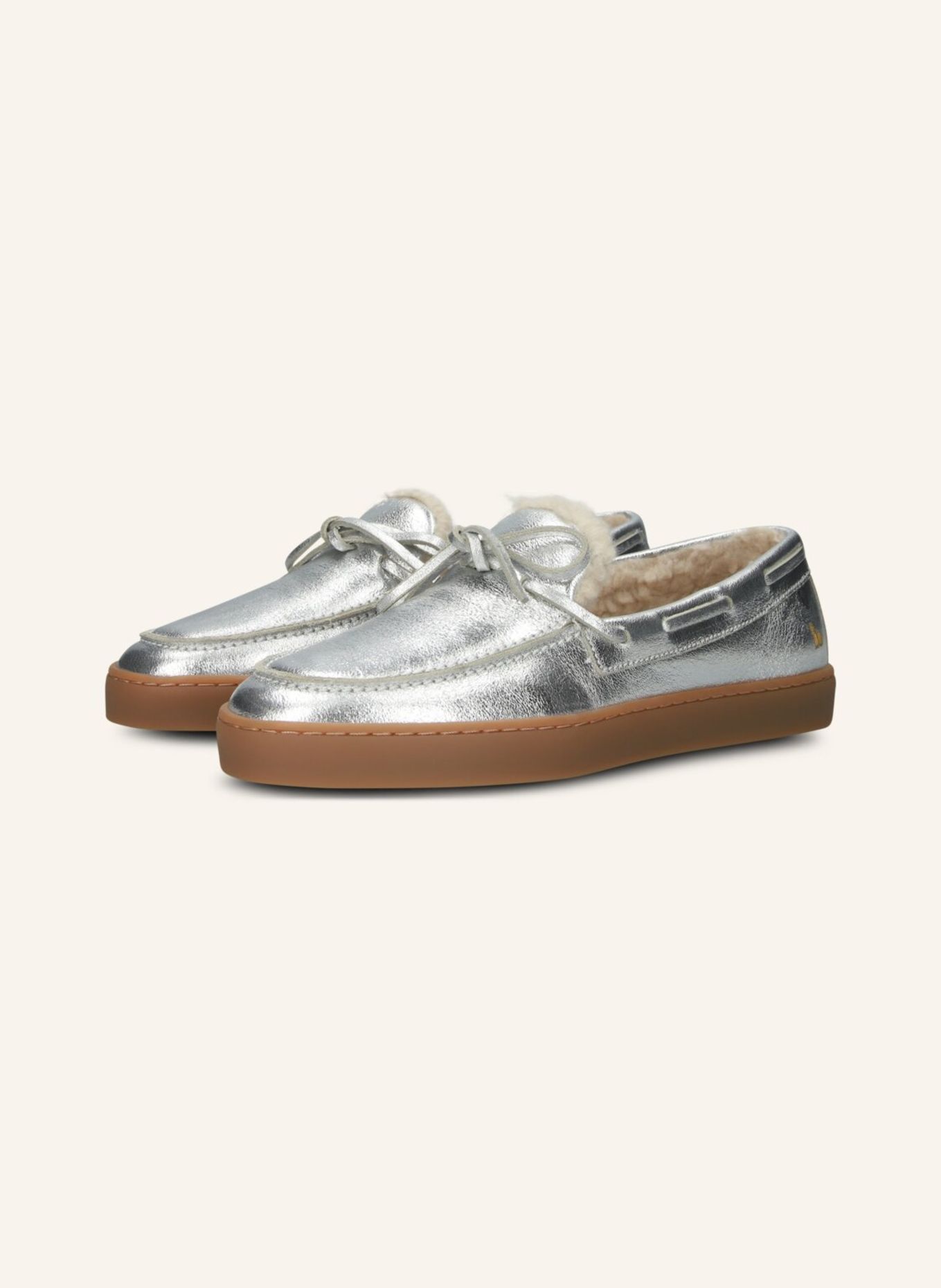 BLACKSTONE Slip-ons: SILBER