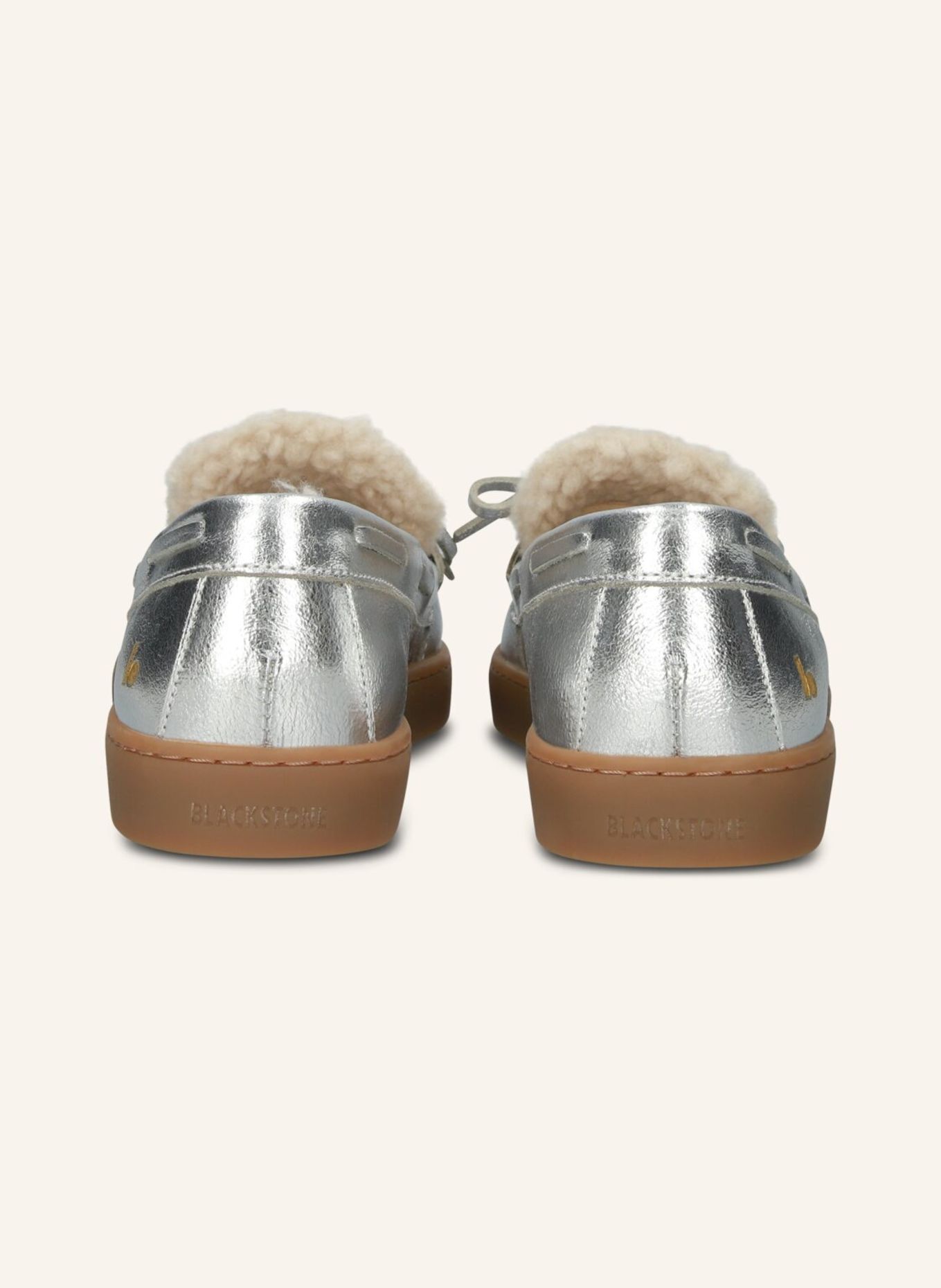 BLACKSTONE Slip-ons: SILBER