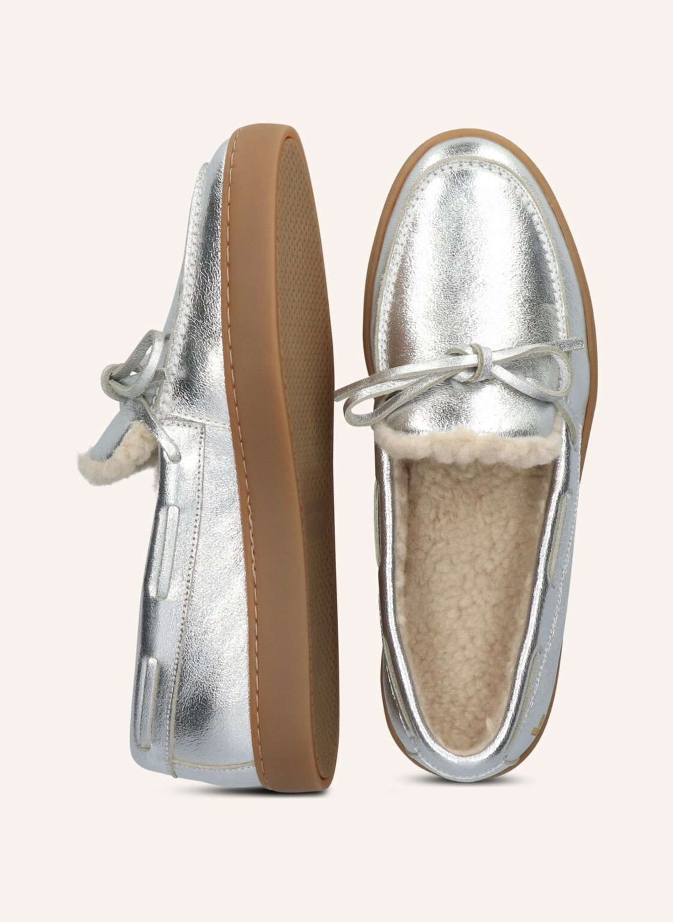 BLACKSTONE Slip-ons: SILBER