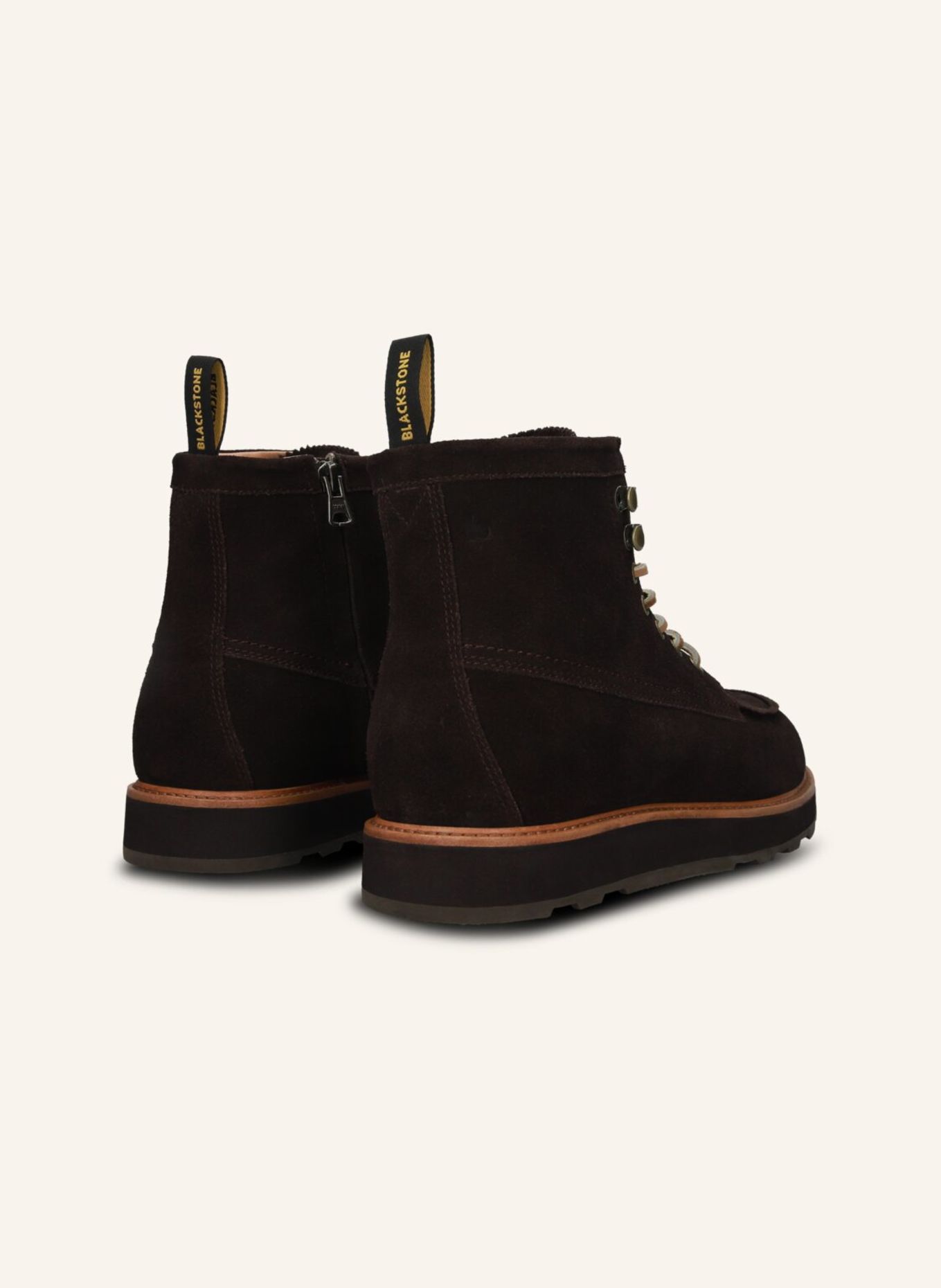 BLACKSTONE Schnürboots: DUNKELBRAUN