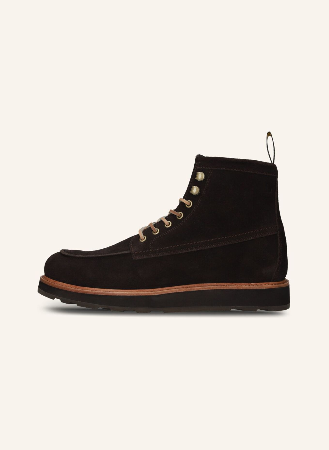 BLACKSTONE Schnürboots: DUNKELBRAUN