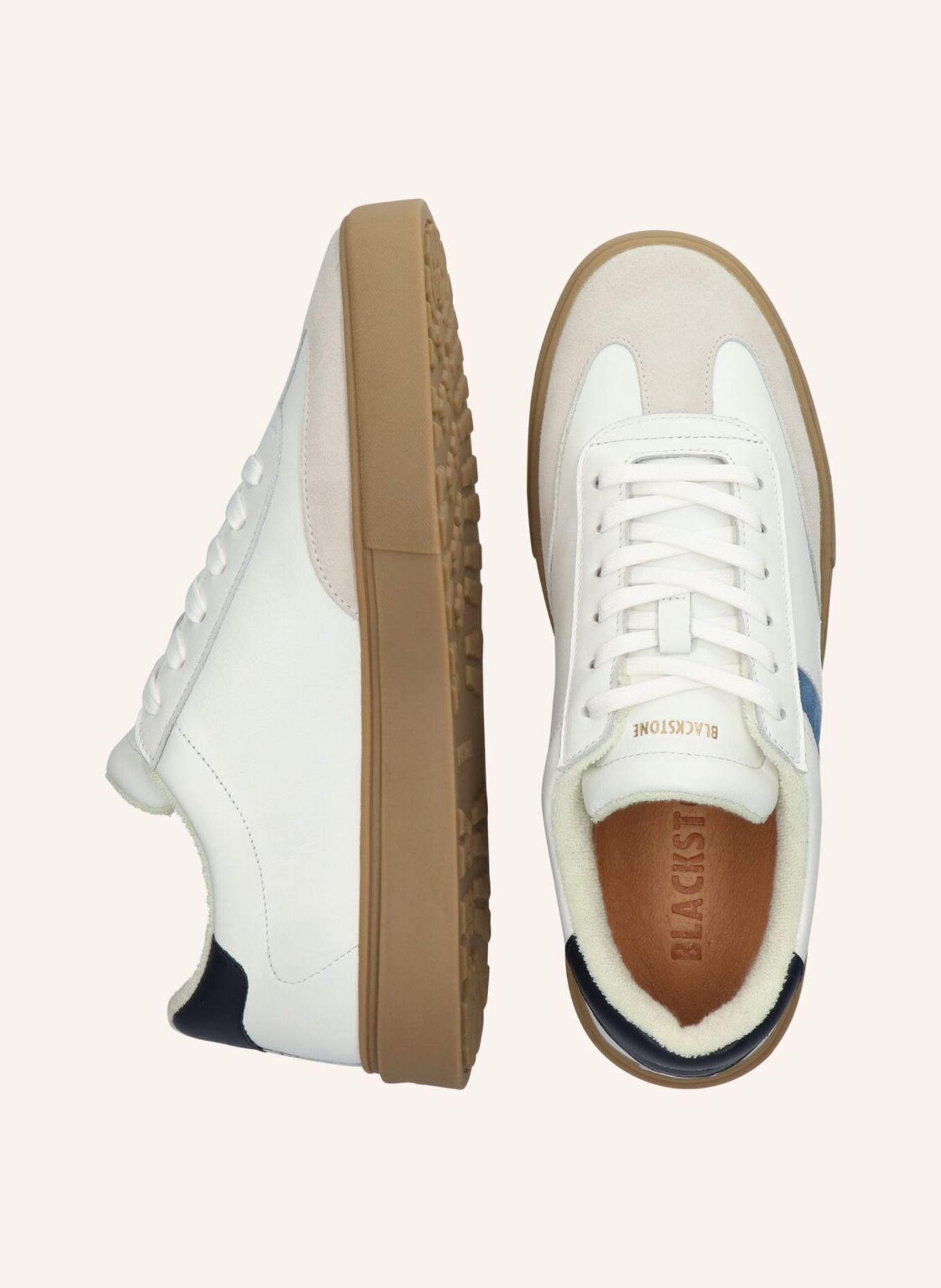 BLACKSTONE Sneaker: WEISS