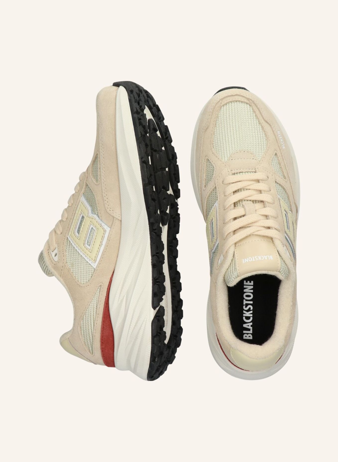 BLACKSTONE Sneaker: BEIGE