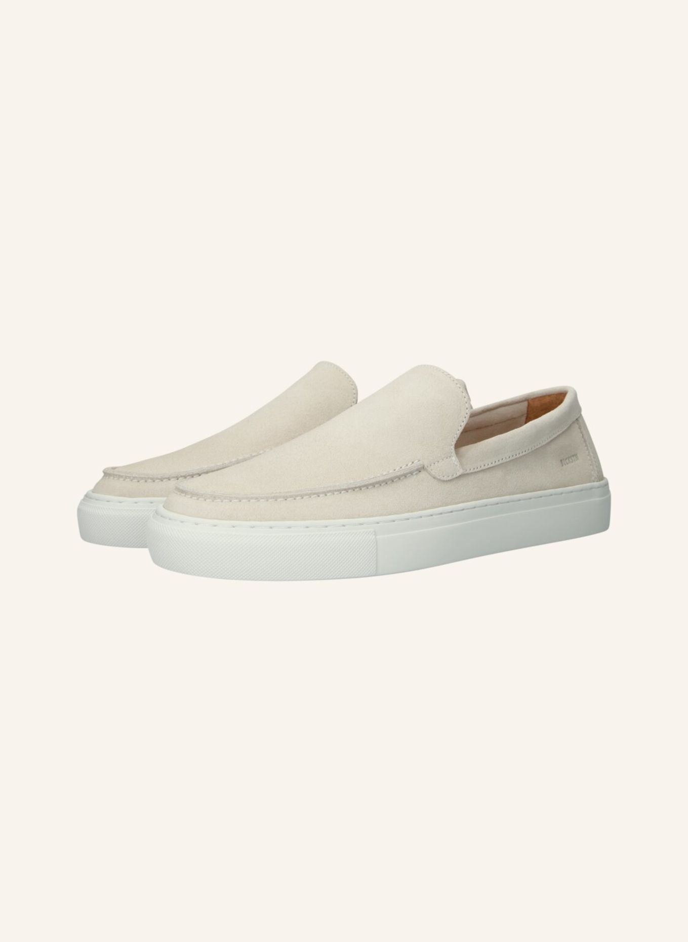 BLACKSTONE Slip-ons: WEISS