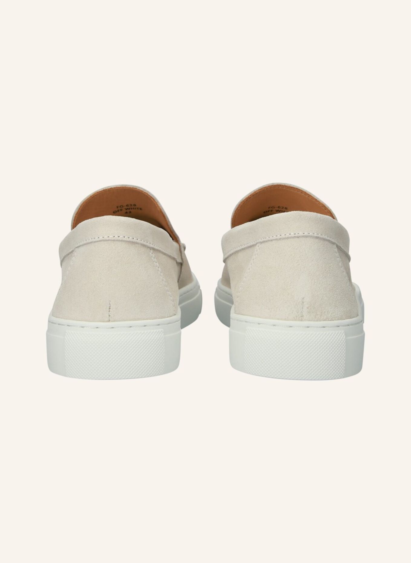 BLACKSTONE Slip-ons: WEISS