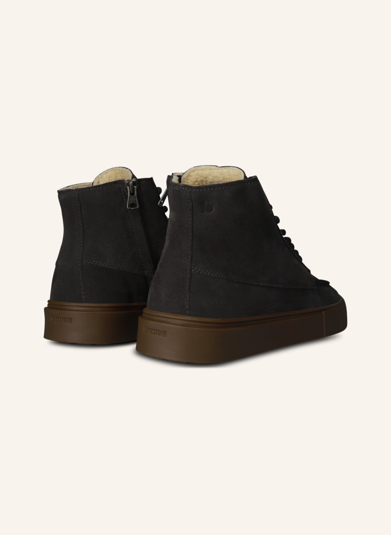 BLACKSTONE Sneaker: DUNKELGRAU