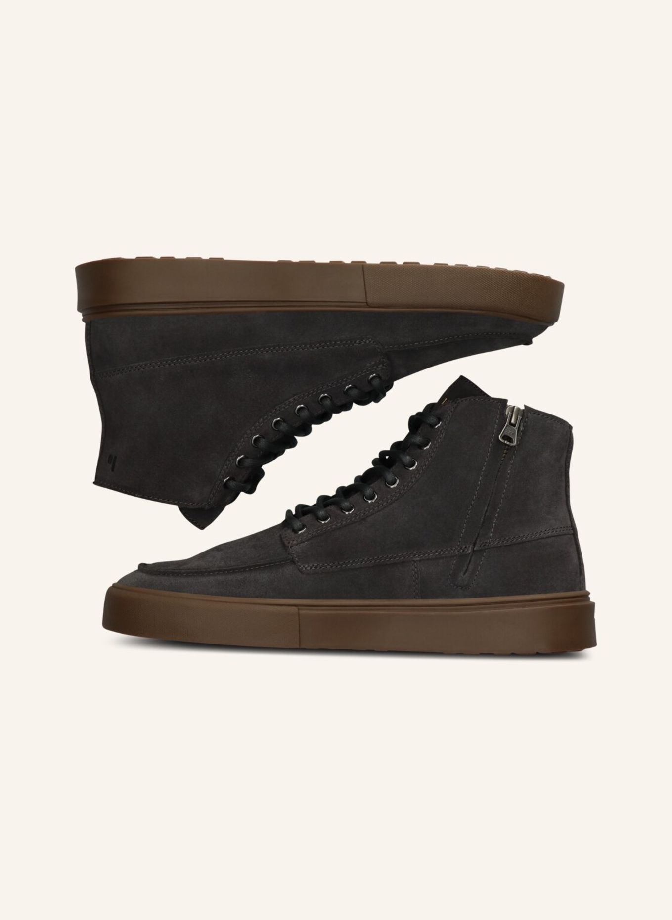 BLACKSTONE Sneaker: DUNKELGRAU