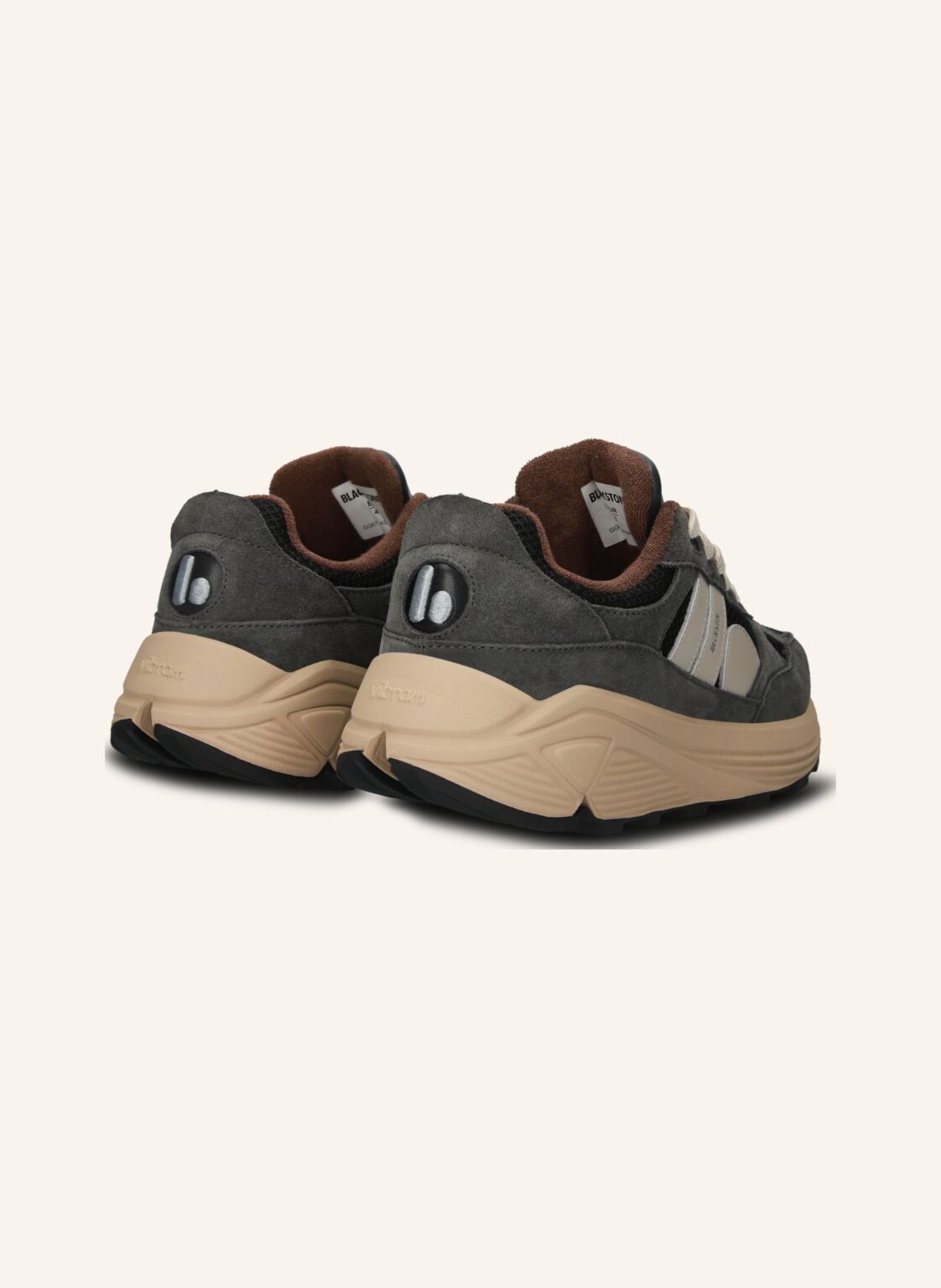 BLACKSTONE Sneaker: GRAU
